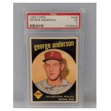 1959 Topps PSA 5 #338 Sparky Anderson HOF Reds