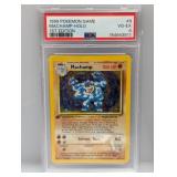 1999 Pokemon 1st Edition Machamp Holo #8 PSA 4