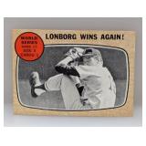 1968 Topps WSG #5 Jim Lonborg #155 S/C