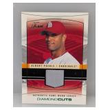 2004 Fleer Flair Albert Pujols Diamond Cuts Jersey