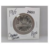 1965 80% Silv Canada $1 Dollar