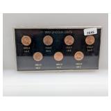 Complete Set 1982 Lincoln Cents