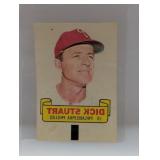 1966 Topps Rub-Offs Baseball DICK STUART