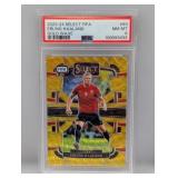 2023-24 Select Erling Haaland Gold Wave /10 PSA 8