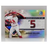 2023 Bowman Chrome Scouts Top 100 5 Jordan Walker