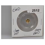1/500oz .9999 Gold Egyptian Ibis Round