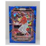 2023 Prizm Blue Cracked Ice Jordan Walker #130