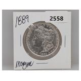1889 90% Silv Morgan $1 Dollar