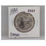 1888 90% Silv Morgan $1 Dollar