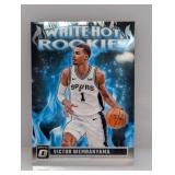 2023-24 Optic Victor Wembanyama White Hot RC #2