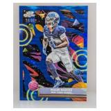 2025 Topps Cosmic Malik Nabers Blue Moon Ref 50/99