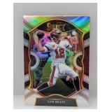 2021 Select Tom Brady #1 Concourse Silver Prism