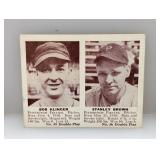 1941 Double Play Klinger/#36 Brown Pirates Stain