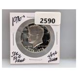 1976-S PF 40% Silv JFK Half $1 Dollar