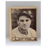 1940 Play Ball #176 Heinie Manush HOF Pirates