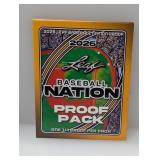 2026 Leaf Baseball Nation 1/1 Proof Pack