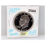 1977-S PF Clad Ike $1 Dollar