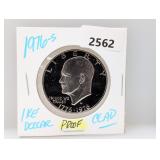 1976-S PF Clad Ike $1 Dollar