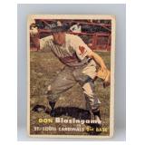 1957 Topps 47 Don Blasingame