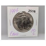1994 1oz .999 Silv Eagle $1 Dollar