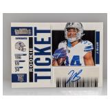 2025 Contenders Jaydon Blue Variation Ticket Auto