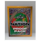 2026 Leaf Baseball Nation 1/1 Proof Pack