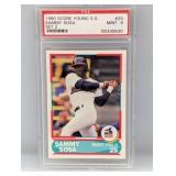 1990 Score Young S.S. Set 2 Sammy Sosa RC PSA 9
