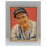 1941 Play Ball #62 Elbie Fletcher Pirates Indent