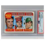 1969 Topps Al Rookies Rollie Fingers #597 PSA 4