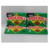 (4) 1989 Bowman Packs Look For Griffey Jr Rc