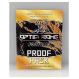 2026 Leaf Optichrome Football 1/1 Proof Pack