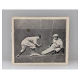 1912 T202 Panel Tris Speaker Damage