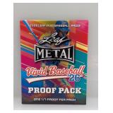 2026 Leaf Metal Vivid Baseball 1/1 Proof Pack