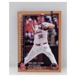 2025 Topps Michael McGreevy Gold RC SP /2025 #60