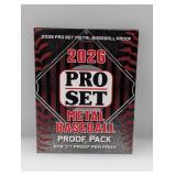 2026 Pro Set Metal Baseball 1/1 Proof Pack
