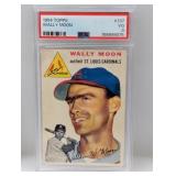 1954 Topps Wally Moon #137 PSA 3