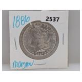 1886 90% Silv Morgan $1 Dollar