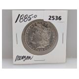 1885-O 90% Silv Morgan $1 Dollar