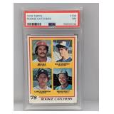 1978 Topps Dale Murphy Rookie Catchers #708 PSA 7