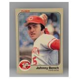 1983 Fleer Johnny Bench #584
