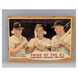 1962 Topps 127 Pride of the Aï¿½s Hank Bauer