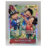 One Piece ACE SABO LUFFY Op13-007 SR