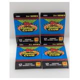 (4) 1991 Topps Stadium Club Series 2 Packs