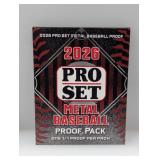 2026 Pro Set Metal Baseball 1/1 Proof Pack