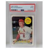 1969 Topps Red Schoeindienst #462 PSA 2