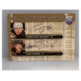 2006-07 UD 2x Auto Pierre-Marc Bouchard Parrish