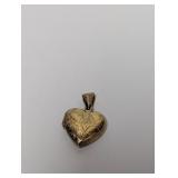 Vermeil/.925 Sterl Heart Locket
