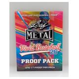 2026 Leaf Metal Vivid Baseball 1/1 Proof Pack
