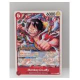 One Piece Monkey.D.Luffy STAMPED St01-012 SR