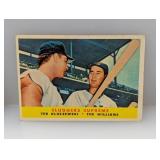 1958 Topps #321 Sluggers Supreme Ted Williams HOF